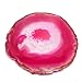 4 (FOUR) Agate Slice Coaster - Mixed Colored Agate Coasters Rock Paradise COA (AM10B3)