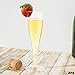 48 Premium Plastic Champagne Flutes - Bulk One Piece Champagne Glasses for Wedding, Party, Toasting, Mimosa or Cocktails