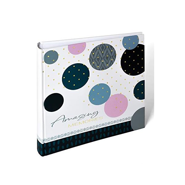 walther design Fotoalbum blau 30 x 30 cm Amazing Memories MX-485-L