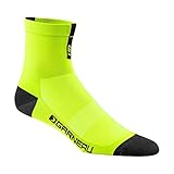 Louis Garneau Men's Conti Socks (Yellow/Black/S/M)