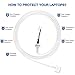 ElementDigital Lovely Cable 60W & 85W AC Power Adapter DC Repair Cord L Connector for Apple MacBook Pro (MagSafe T)