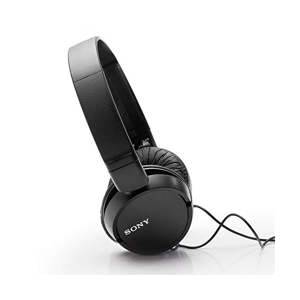 Sony ZX Series Wired On-Ear Headphones, Black MDR-ZX110 - Imagen 5