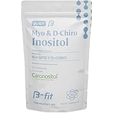 B-FIT Inositol Supplement for Women - Myo & D-Chiro Inositol 40:1 for Optimal Hormonal Balance & Ovulation Support - 60 Servings - 2-Month Supply