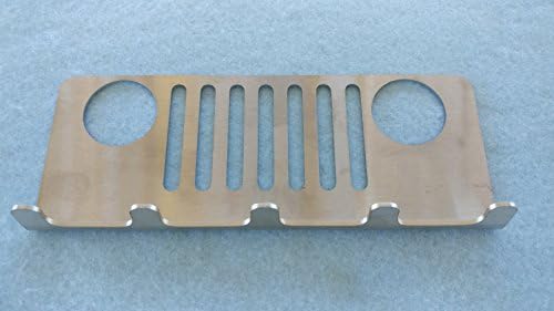 Unique Stainless Steel Key Rack holds spare keys, fobs, remotes: SUV Design