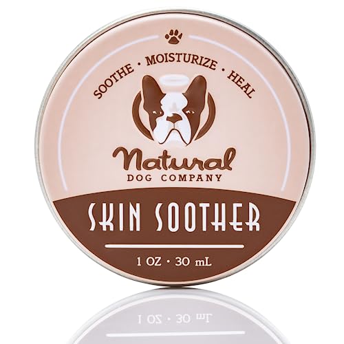 Natural Dog Company Skin Soother, 1 oz. Tin, Allergy and Itch Relief