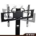 TAVR TV Stand Entertainment Center with Swivel Mount and Storage Shelves and 3-in-1 TV Stand for 32 37 42 47 50 55 60 65 inch Plasma LCD LED Flat or Curved Screen TVs,Black TW3001