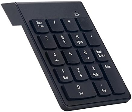 Numeric Keypad, Poloda 18Keys Wireless Numpad With 2.4G Mini USB Number Pad Receiver for Laptop Desktop PC Notebook