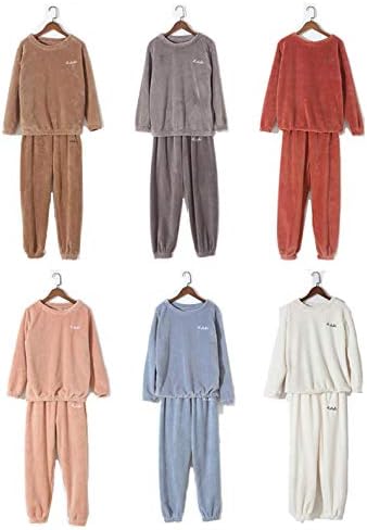 ルームウェア パジャマ 部屋着 レディース かわいい 上下セット 長袖 秋冬 冬 肌に優しい 吸汗 通気 もこもこ 2020