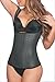Ann Chery Corset Waist Trainer for Women’s Weight Loss - Colombian Waist Cincher With Straps - 3 Hook Vest Body Shaper Black