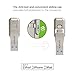 Omars iPhone Flash Drive,64/128G 3.0 USB Memory Stick with 5mm Extended Connector, Apple MFI Certified Compatible with iPhone, iPad (128G Sliding)