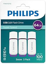 Philips Snow Edition 64GB USB 3.0 Flash Drive 100MB/s Read Speed PC Laptop view 2