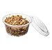 Crystal Ware Plastic Portion Cups with Lids, Condiment Cup, Jello Shot, Soufflé Portion, Sampling Cup (Clear, 1.5oz 100 Cups/Lids)