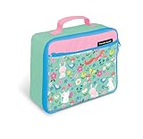 Crocodile Creek Eco Kids Backyard Friends Insulated Lunch Box with Handle, 9.5&Quot