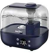 Humidifiers for Bedroom,5L Ultrasonic Cool&Warm Mist Humidifiers (Blue)