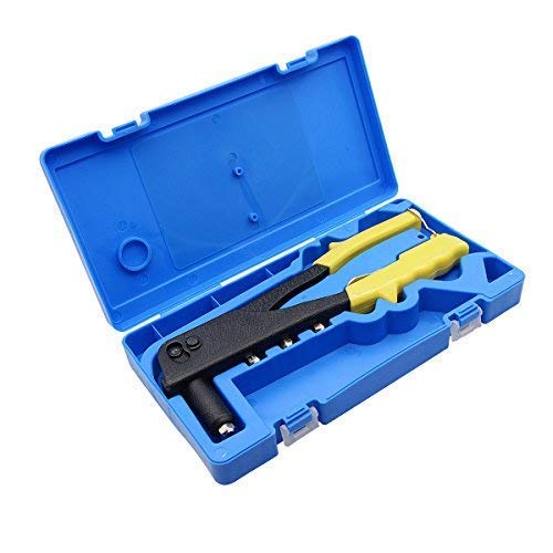 Penck Pop Rivet Gun Kit with 100PCS Metal Rivets and Wrench, Contractor Grade Riveter, Hand Repair Tools Riveter, Pop Rivet Tool, Heavy Duty Hand Riveter Set for Sheet Metal, Automotive and Duct Work - Thumbnail 5