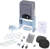 CO-Z Automatic Sliding Gate Opener with 2 Remote Controls, Electric Rolling Driveway Slide Gate Motor, Complete Gate...