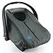CozyBaby Combo Pack with Mesh Breathable Sun and Bug Cover and Lightweight Spring, Glacier Gray