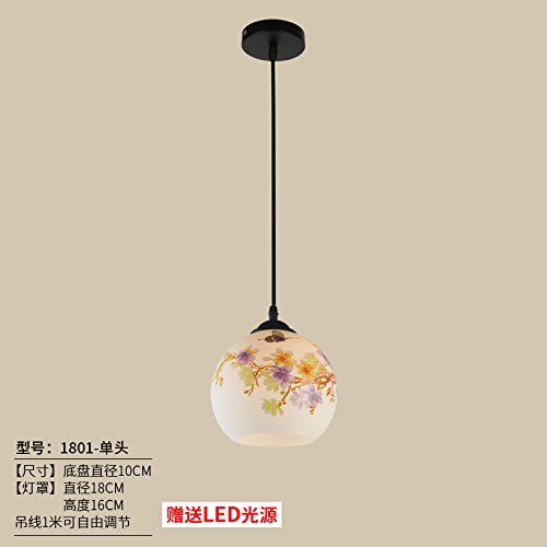 Lampe Led 26 cm weiß Single Kopf Luckyfree Kreative Modern Fashion