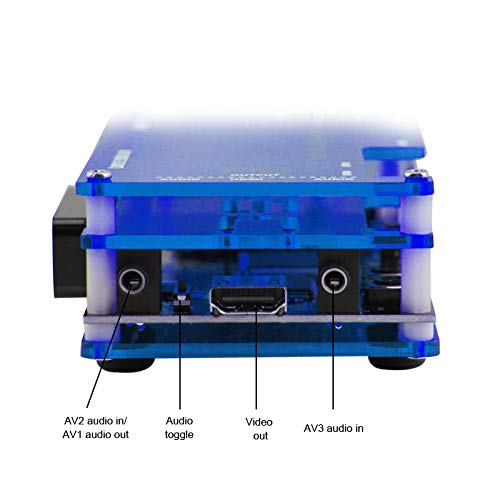 SODIAL Ossc Hdmi Converter Kit for Retro Game Console 1 2/ One 360/Atari Series/Dreamcast/Sega Series and So On(EU Plug) Blue - Thumbnail 5