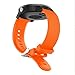 Anrir Watch Bands for Vivoactive 3, 20mm Silicone Bands for Garmin Vivoactive 3/Forerunner 645 Music/Galaxy 42mm/Galaxy Watch 3 41mm/Galaxy Watch Active 2 40mm/44mm-Orange