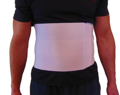 Heavy Duty 9" Wide Flannel Abdominal Binder - XL