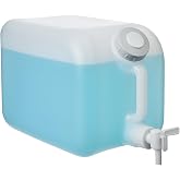 5 Gallon Plastic Dispenser Carboy with Spigot (1 Pack)