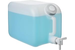 CONSOLIDATED PLASTICS 5 Gallon Plastic Dispenser Carboy with Spigot (1 Pack)
