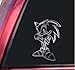 ShadowMajik Sonic The Hedgehog Shiny Chrome Vinyl Decal Sticker