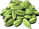 Natural Green Whole Cardamom Pods (elaichi, elachi, hal) - 7 Oz, 200g. by Ganeshaspice