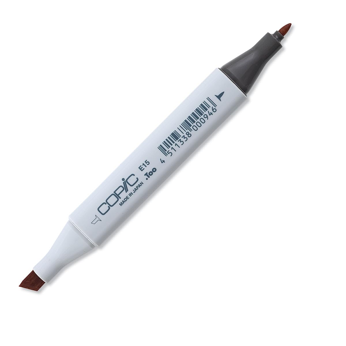 Copic Classic Coloured Marker Pen - (E-15) Dark Suntan, For Art & Crafts, Colouring, Graphics, Highlighter, Design, Anime, Professional & Beginners, Art Supplies & Colouring Books