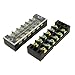 Uxcell a12031300ux0388 6 Position Screw Terminal Covered Barrier Strip, 5 Piece, 600V, 25 Amp