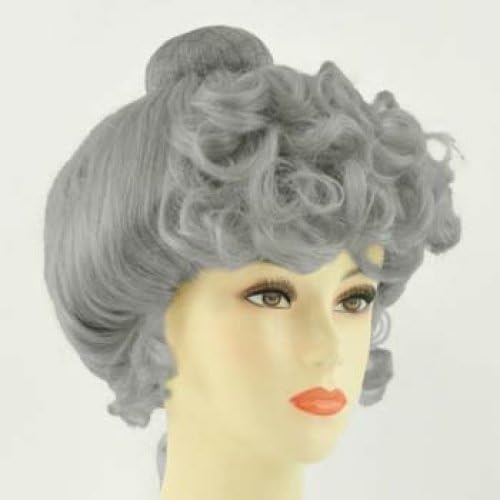 Deluxe Gibson Girl Wig - White