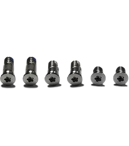 Set 10 Viti Pentalobe P5 Per MacBook Pro Retina A1708 A2159 – Custodia Inferiore Argento - Foto 3