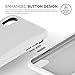 elago Cushion Series for iPhone Xs case, iPhone X Case [Upgrade Version] - Anti-Smudge Coat Shock Absorbing TPU Protective Cover for Apple iPhone Xs (2018), iPhone X (2017) - White