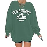 Ladicme Christmas Sweatshirts for Women Oversized It's a Beaut Clark Sweatshirt Crewneck Long Sleeve Pullover Sweater
