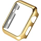 Apple Watch Series 2 Case,Mangix Super Thin PC Plated Plating Protective Bumper Case for for Apple Watch Series 2 2016 Released (Gold,38mm)