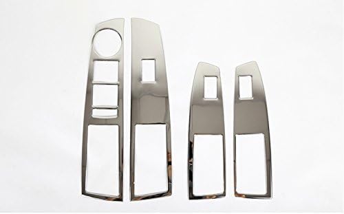 Forti USA | Stainless Steel Door Panel Cover for US Chevrolet Cruze 2011 2012 2013 2014 2015 Brushed Silver Color- 4pcs