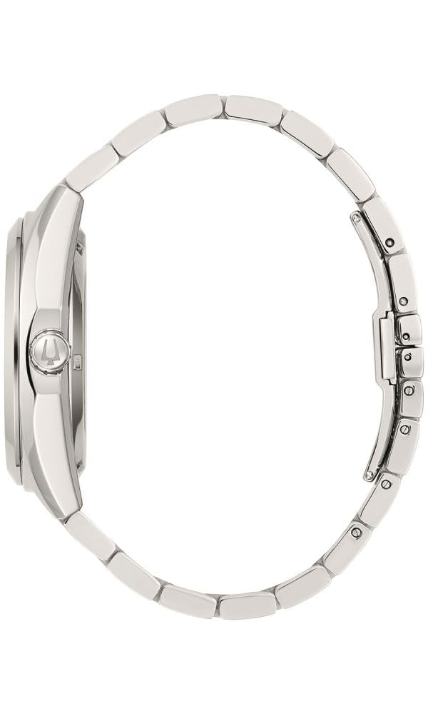 Bulova Men's Classic Surveyor 3-Hand Automatic Watch, Hack Feature, Luminous Hand, Open Aperture, Screw-Back Case, 42mm