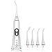 Cordless Water Flosser with 4 Jet Tips, Rechargeable Dental Oral Irrigator 4-Mode High Capacity Water Tank for Home Travel