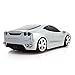 CHUYI Car Shaped 2.4GHz Wireless Mouse 1600DPI Optical Office Mice with USB Receiver for PC Computer Laptop Gift (Silver)
