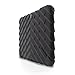 Samsung Galaxy Tab 3 (does not fit LITE) 10 inch (2013) Drop Tech Black Gumdrop Cases Silicone Rugged Shock Absorbing Protective Dual Layer Cover Case
