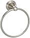 Delta Windemere (1-Pack) Hand Towel Holder SpotShield Brushed Nickel Towel Racks for Bathroom Wall Round Towel Ring Holder for Bath Towel Hanger for Kitchen, Bathroom Accessories 79646-BN