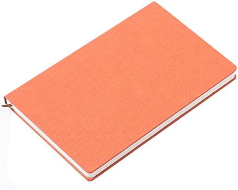 CAIZHE Hardcover Notebook A4 Art Plus Sketchbook with Page Dividers,100-Sheets,Acid-Free, Perfect Sketchpad For Traveling 8.25x11.5 in (Orange)