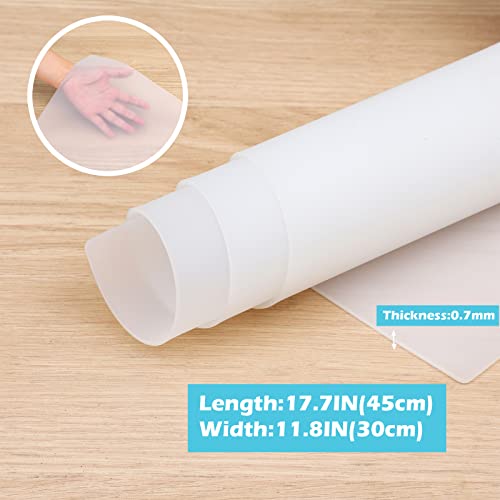 Refrigerator Liners Silicone Mats Clear PABUSIOR Fridge Liner Non