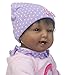 Binxing Toys Biracial Reborn Baby Dolls Black African American Girl 22 inches Realistic Looking Soft Silicone Vinyl Dolls Newborn Black Baby Dolls