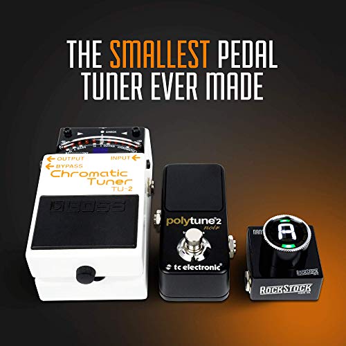 Nano Tuner Guitar Foot Pedal, Chromatic, The World's Smallest Tiny