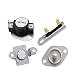 Siwdoy 279973 & 3392519 & 8577274 Duet Dryer Thermal Cut Off Kit with Thermistor & Thermal Fuse Compatible with Whirlpool primary