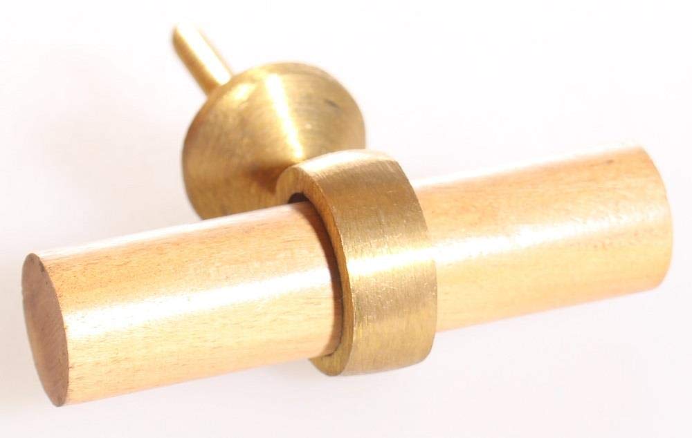 Single Wood knob for Door Cupboard Cabinet Drawer kn1298