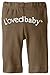 L'Ovedbaby Unisex Baby Organic Signature Pants, Bark, 3-6 Months