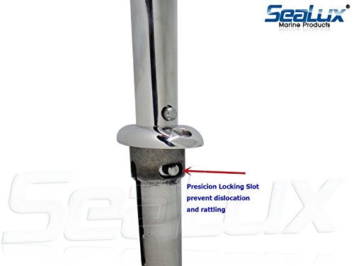SeaLux-Marine-Boat-Flag-Stanchion-Pole-90-degree-Flush-Mounting-Socket-316-SS-OEM-Quality-Mounting-Socket-Only SeaLux-Marine-Boat-Flag-Stanchion-Pole-90-degree-Flush-Mounting-Socket-316-SS-OEM-Quality-Mounting-Socket-Only